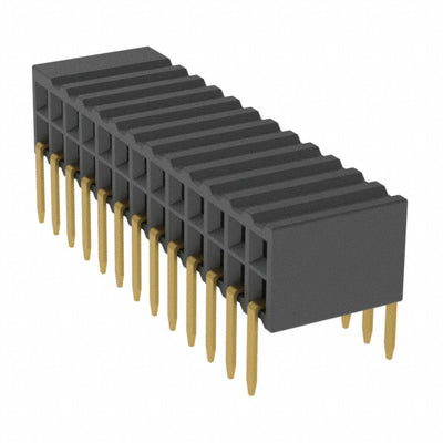 M50-3201345 by Harwin Inc. - CONNECTOR RECPT 26P 0.05 GOLD PCB R/A