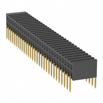 M50-3202945 by Harwin Inc. - CONNECTOR RECPT 58P 0.05 GOLD PCB R/A