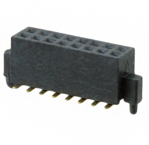 M50-4300845 by Harwin Inc. - CONNECTOR RECPT 16POS 0.05 GOLD SMD