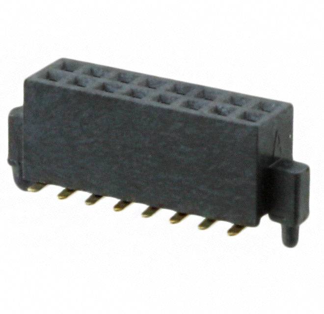 M50-4300845 by Harwin Inc. - CONNECTOR RECPT 16POS 0.05 GOLD SMD