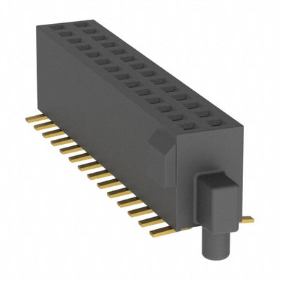 M50-4301445 by Harwin Inc. - CONNECTOR RECPT 28POS 0.05 GOLD SMD