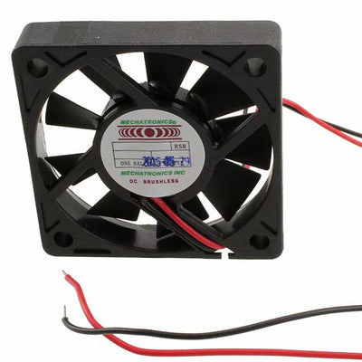 M5210E12C-RSR by Mechatronics Fan Group - FAN AXIAL 52X10MM 12VDC WIRE