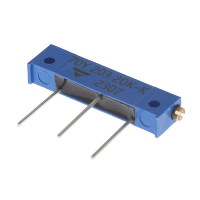 M70Y203KB25 by Vishay Spectrol - SFERNICE POTENTIOMETERS & TRIMME