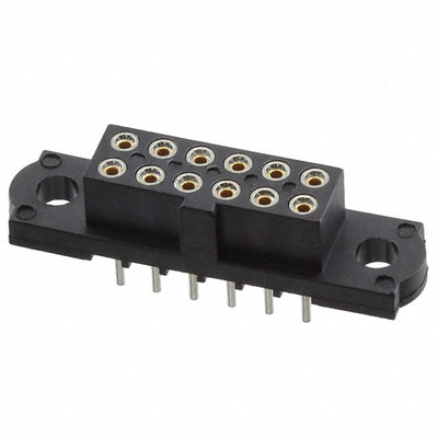 M80-4101242 by Harwin Inc. - CONNECTOR RECPT 12POS 0.079 GOLD PCB