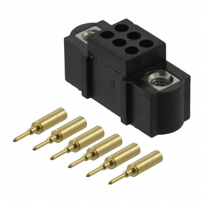 M80-5610605 by Harwin Inc. - CONNECTOR HEADER 6POS CRIMP 24-28AWG