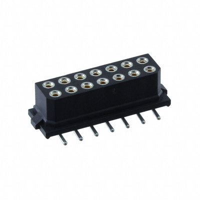 M80-6811442 by Harwin Inc. - CONNECTOR RECPT 14POS 0.079 GOLD SMD