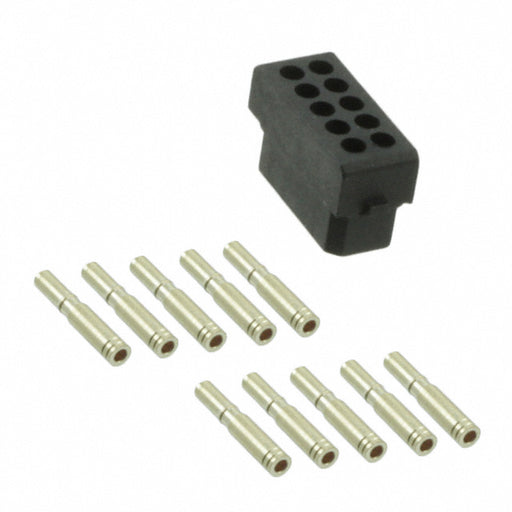 M80-7881005 by Harwin Inc. - CONNECTOR RECPT 10POS CRIMP 28-32AWG