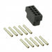 M80-7881005 by Harwin Inc. - CONNECTOR RECPT 10POS CRIMP 28-32AWG