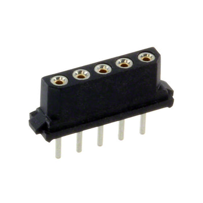 M80-8400542 by Harwin Inc. - CONNECTOR RECPT 5POS 0.079 GOLD PCB