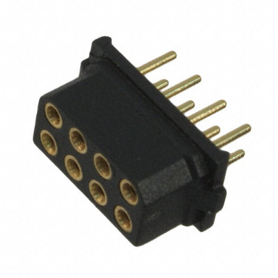 M80-8870805 by Harwin Inc. - CONNECTOR RECPT 8POS 0.079 GOLD PCB