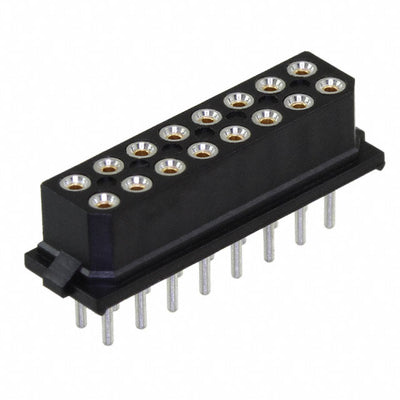 M80-8871601 by Harwin Inc. - CONNECTOR RECPT 16POS 0.079 GOLD PCB