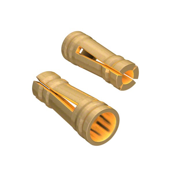 M8134-HC-6P2 by TE Connectivity Aerospace, Defense and Marine - CONNECTOR PIN RCPT .020-.030 SOLDER