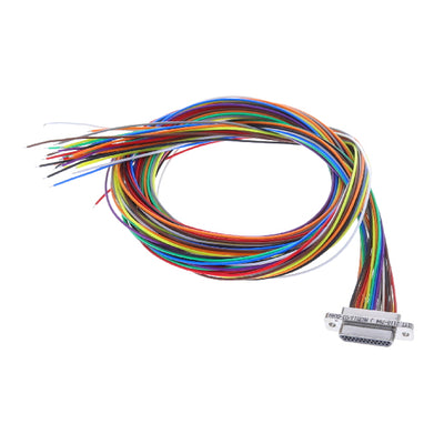 M83513/03-D04N by ITT Cannon, LLC - CABLE DSUB PLUG 25POS LEADS 36