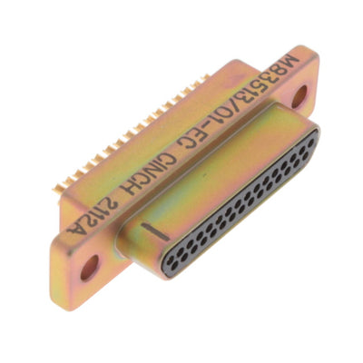 M83513/01-EC by Cinch Connectivity Solutions - 31 POS PLUG SOLDER CUP CD PLTD