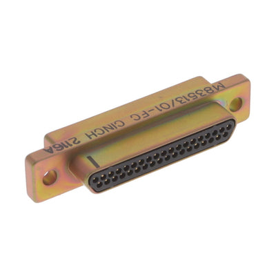 M83513/01-FC by Cinch Connectivity Solutions - 37 POS PLUG SOLDER CUP CD PLTD