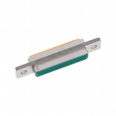M83513/01-HN by Cinch Connectivity Solutions - 100 POS PLUG SOLDER CUP NI PLTD