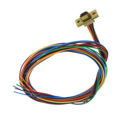 M83513/03-A04C by Cinch Connectivity Solutions - 9 POS PLUG 36"" COLR PTFE CD PLTD