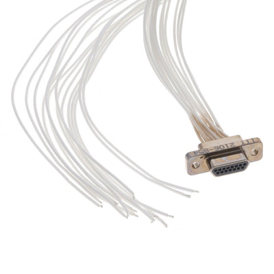 M83513/03-B01N by ITT Cannon, LLC - MICRO 15C P /11 WHT 18"" NI