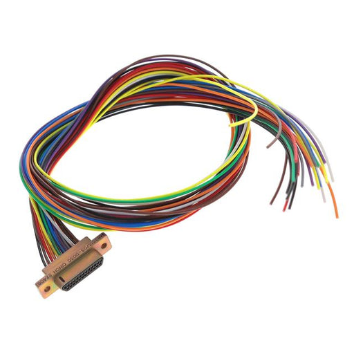 M83513/03-D03C by Cinch Connectivity Solutions - 25 POS PLUG 18"" COLR PTFE CD PLT