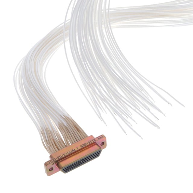 M83513/03-G01C by ITT Cannon, LLC - MICRO 51C P /11 WHT 18