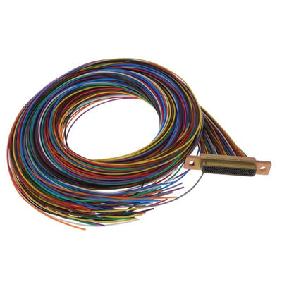 M83513/03-H04C by Cinch Connectivity Solutions - 100 POS PLUG 36"" COLR PTFE CD PL