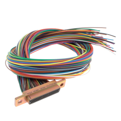 M83513/03-H11N by Cinch Connectivity Solutions - 100 POS PLUG 18"" COLR ETFE NI PL