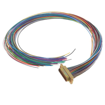 M83513/04-G11C by Cinch Connectivity Solutions - 51 POS RCPT 18"" COLR ETFE CD PLT
