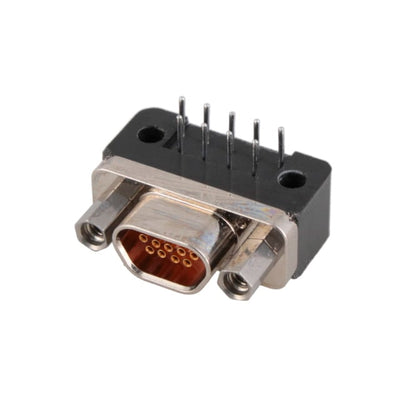 M83513/13-A02NP by ITT Cannon, LLC - MICRO-D RECEPTACLE 9POS R/A PCB,
