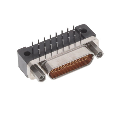 M83513/13-D01NP by ITT Cannon, LLC - MICRO-D RECEPTACLE 25POS R/A PCB