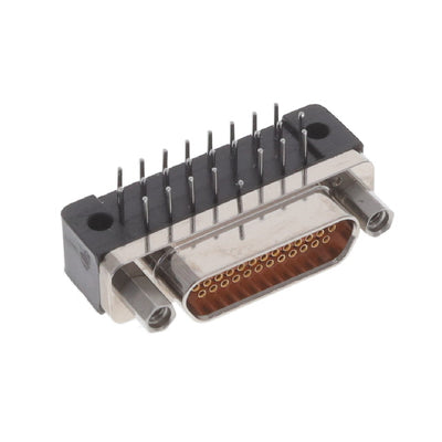 M83513/13-D02NP by ITT Cannon, LLC - MICRO-D RECEPTACLE 25POS R/A PCB