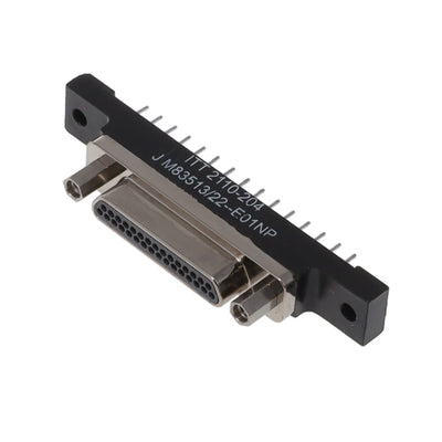 M83513/22-E01NP by ITT Cannon, LLC - CONNECTOR MICRO-D PLUG 31POS PNL MNT
