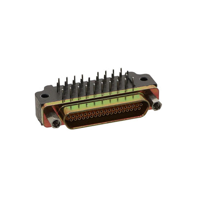 M83513/13-F01CP by ITT Cannon, LLC - CONNECTOR MICRO-D RCPT 37POS R/A SLDR