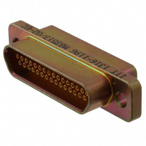M83513/02-EC by ITT Cannon, LLC - CONNECTOR MICRO-D RCPT 31POS SLD CUP
