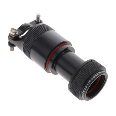 M85049/1813Z04 by Amphenol Interconnect India - CONNECTOR BACKSHELL W/CLMP SZ13 C BLK