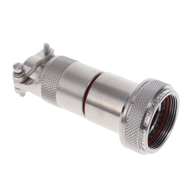 M85049/1817N03 by Amphenol Interconnect India - CONNECTOR BACKSH W/CLMP SZ17 SIL M25