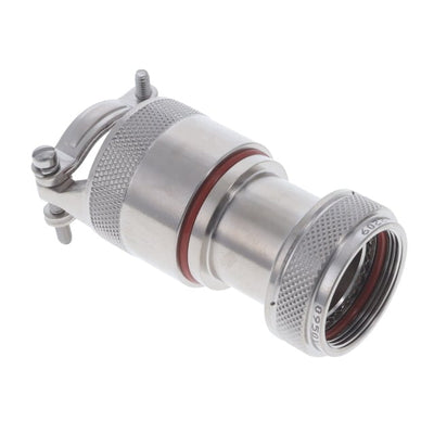 M85049/1817N06 by Amphenol Interconnect India - CONNECTOR BACKSH W/CLMP SZ17 E SIL