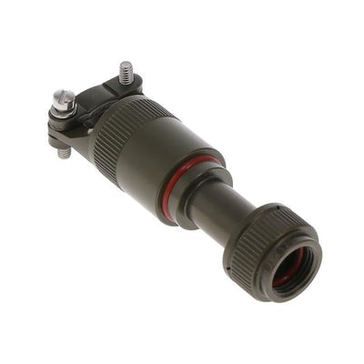 M85049/189W02 by Amphenol Interconnect India - CONNECTOR BACKSHELL W/CLMP SZ9 A OLIV