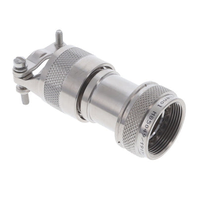 M85049/1915N04 by Amphenol Interconnect India - CONNECTOR BACKSH W/CLMP SZ15 D SIL
