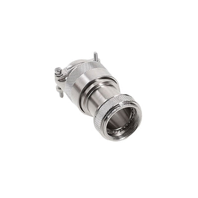 M85049/1917N06 by Amphenol Interconnect India - CONNECTOR BACKSH W/CLMP SZ17 E SIL