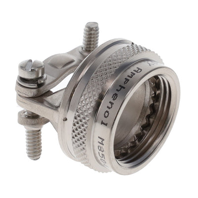 M85049/49-2-14N by Amphenol Interconnect India - CONNECTOR CABLE CLAMP SZ14 15 SILVER