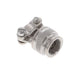 M85049/49-2-8N by Amphenol Interconnect India - CONNECTOR CABLE CLAMP SZ8 9 SILVER