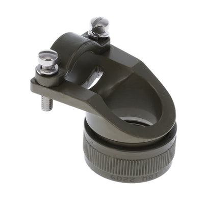 M85049/51-1-18W by Amphenol Interconnect India - CONNECTOR CABLE CLAMP SZ18 27 OLIVE