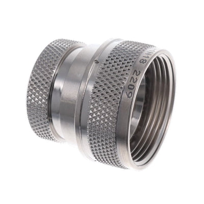 M85049/60-1N18 by Amphenol Interconnect India - CONNECTOR BACKSHELL ADPT SZ18 27 SIL