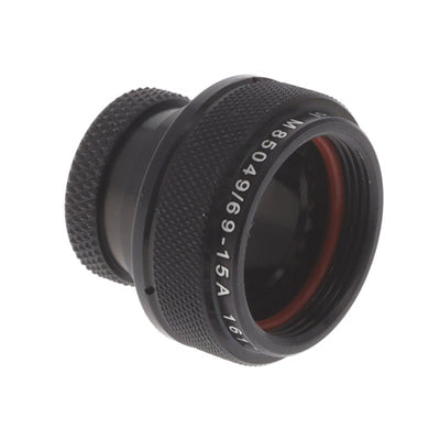 M85049/69-15A by Amphenol Interconnect India - CONNECTOR BACKSHELL ADPT SZ15 D BLACK