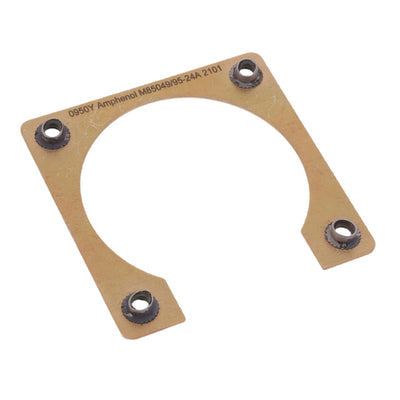 M85049/95-24A by Amphenol Interconnect India - 3/4 PERIMETER MOUNTING FLANGE AN