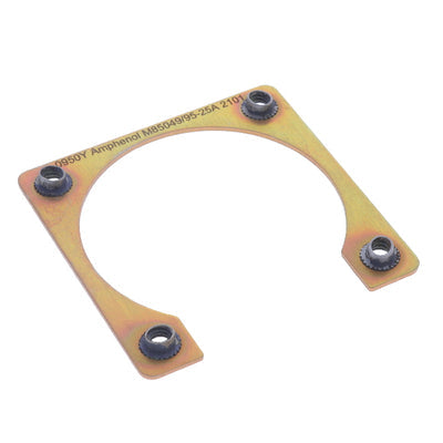 M85049/95-25A by Amphenol Interconnect India - 3/4 PERIMETER MOUNTING FLANGE AN