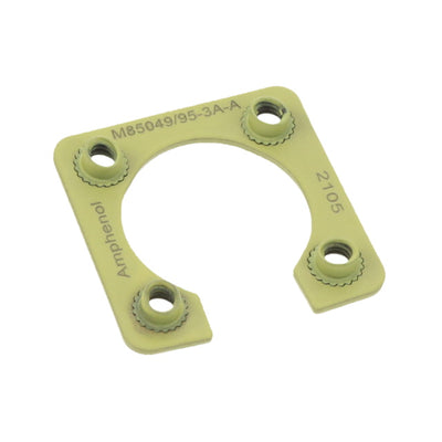M85049/95-3A-A by Amphenol Interconnect India - 3/4 PERIMETER MOUNTING FLANGE AN
