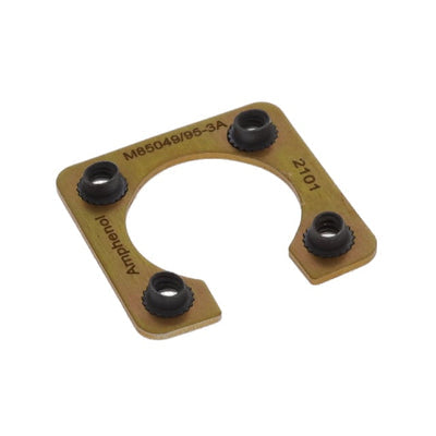 M85049/95-3A by Amphenol Interconnect India - 3/4 PERIMETER MOUNTING FLANGE AN