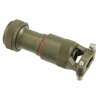 M85049/1813W03 by Amphenol Interconnect India - CONNECTOR BACKSH W/CLMP SZ13 OLIV M18