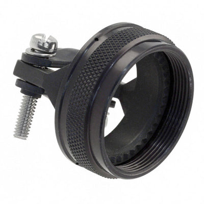 M85049/38-21A by Amphenol Interconnect India - CONNECTOR CABLE CLAMP SZ21 G BLACK